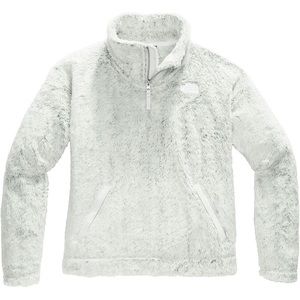 The North Face Grey Fuzzy Funnel Neck Pullover